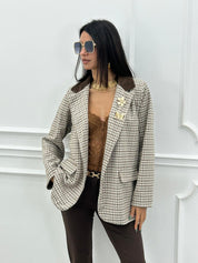 GIACCA PIED DE POUL NEW AI26