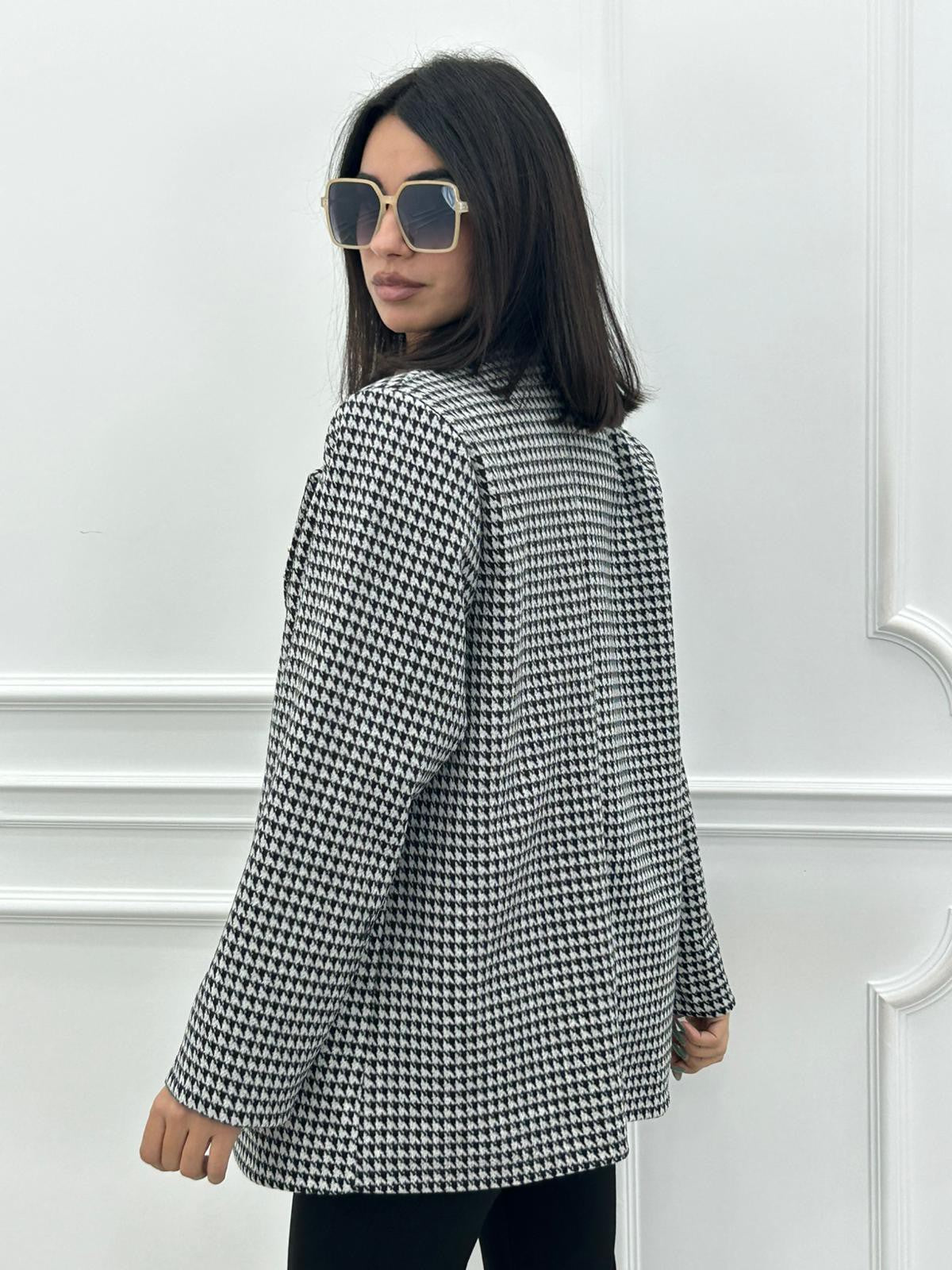 GIACCA PIED DE POUL NEW AI26