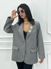 GIACCA PIED DE POUL NEW AI26