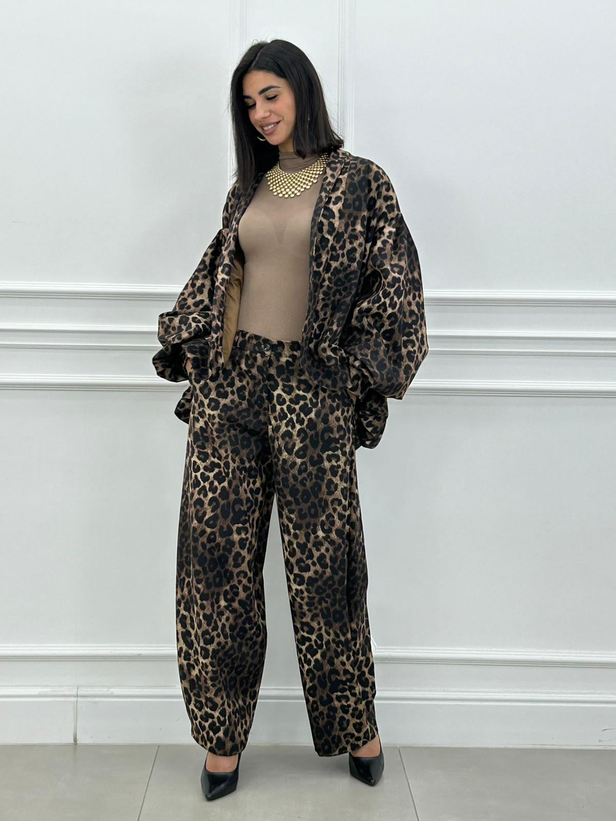 PANTALONE BALLOON MACULATO NEW AI26