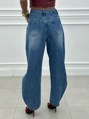 JEANS BALLOON BLUSE NEW AI26