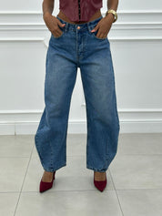 JEANS BALLOON BLUSE NEW AI26