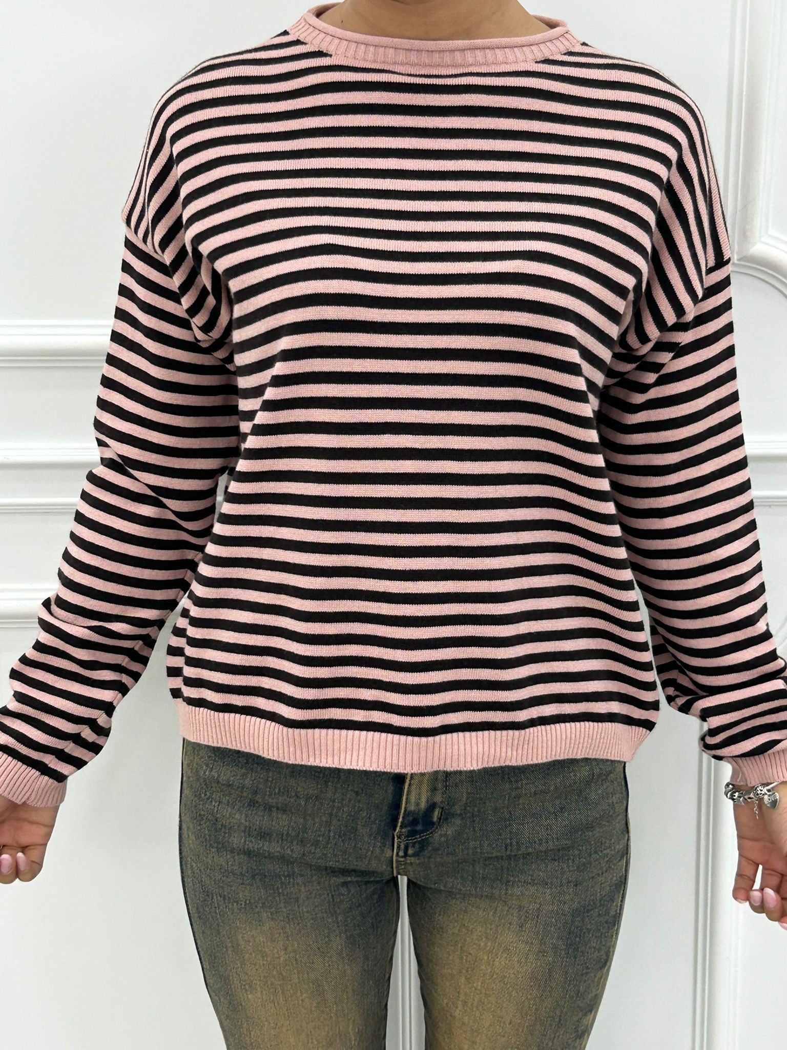 MAGLIONCINO RIGHE NEW AI26