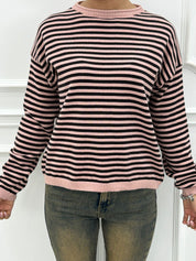 MAGLIONCINO RIGHE NEW AI26