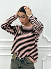 MAGLIONCINO RIGHE NEW AI26