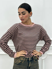 MAGLIONCINO RIGHE NEW AI26