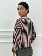 MAGLIONCINO RIGHE NEW AI26