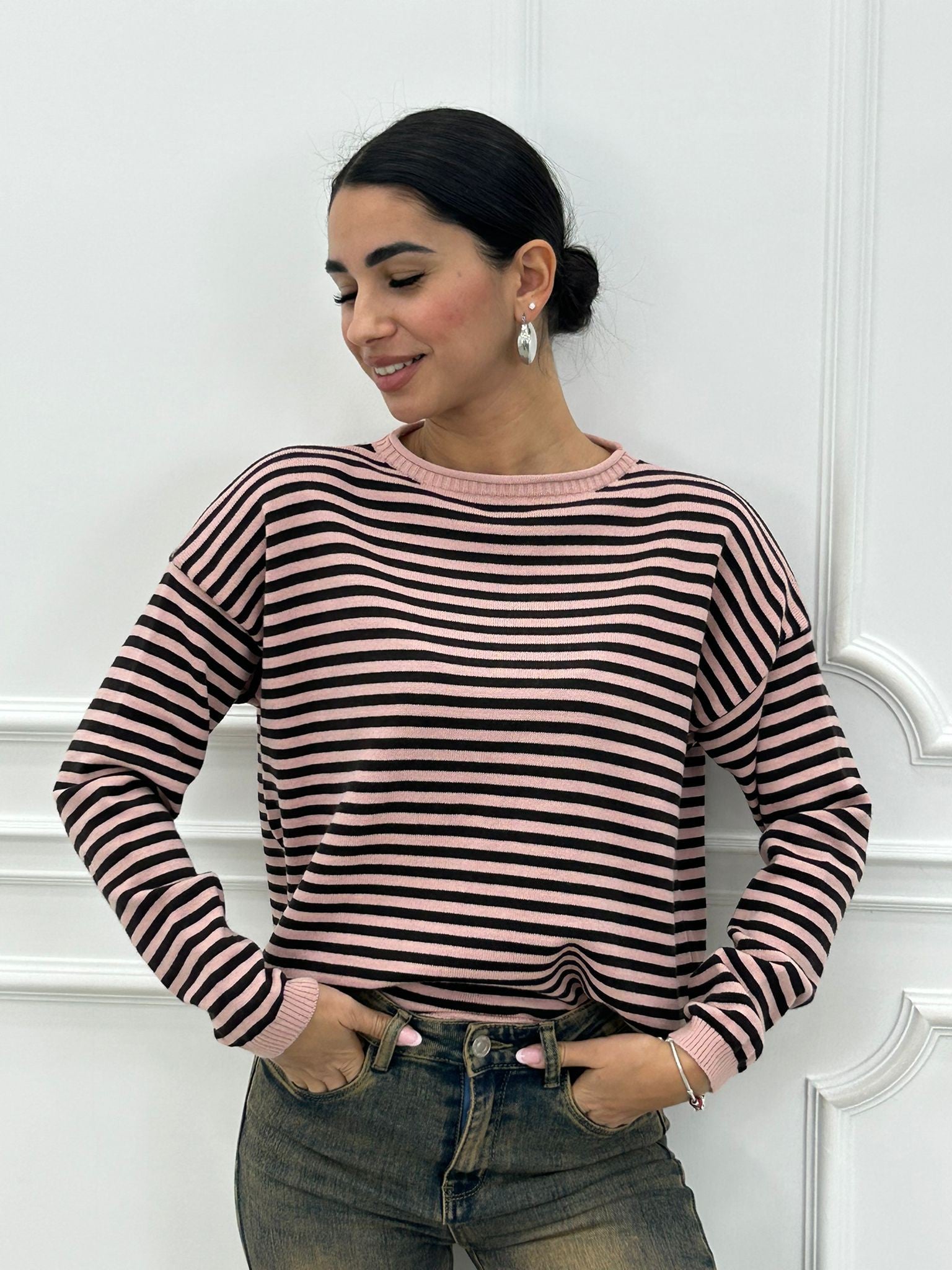 MAGLIONCINO RIGHE NEW AI26