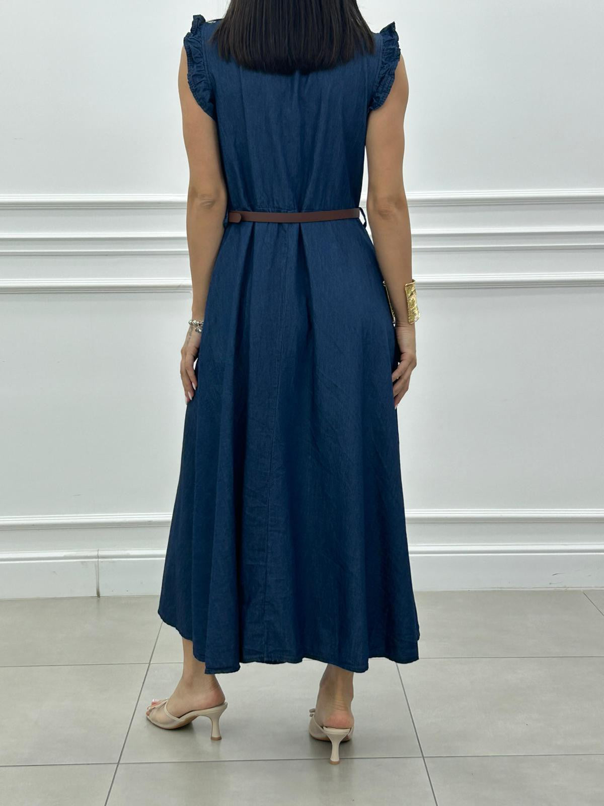 ABITO DENIM ROUCHE NEW PE/26