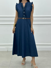 ABITO DENIM ROUCHE NEW PE/26