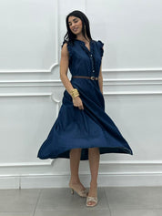 ABITO DENIM ROUCHE NEW PE/26