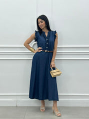 ABITO DENIM ROUCHE NEW PE/26