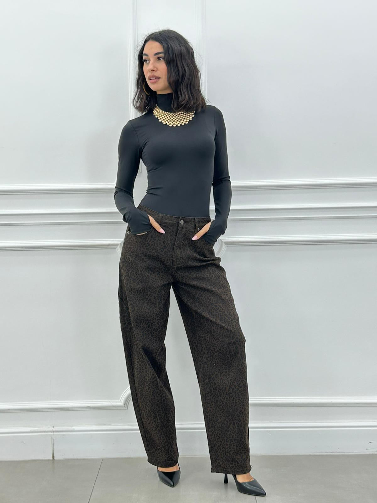 JEANS ANIMALIER NEW AI26