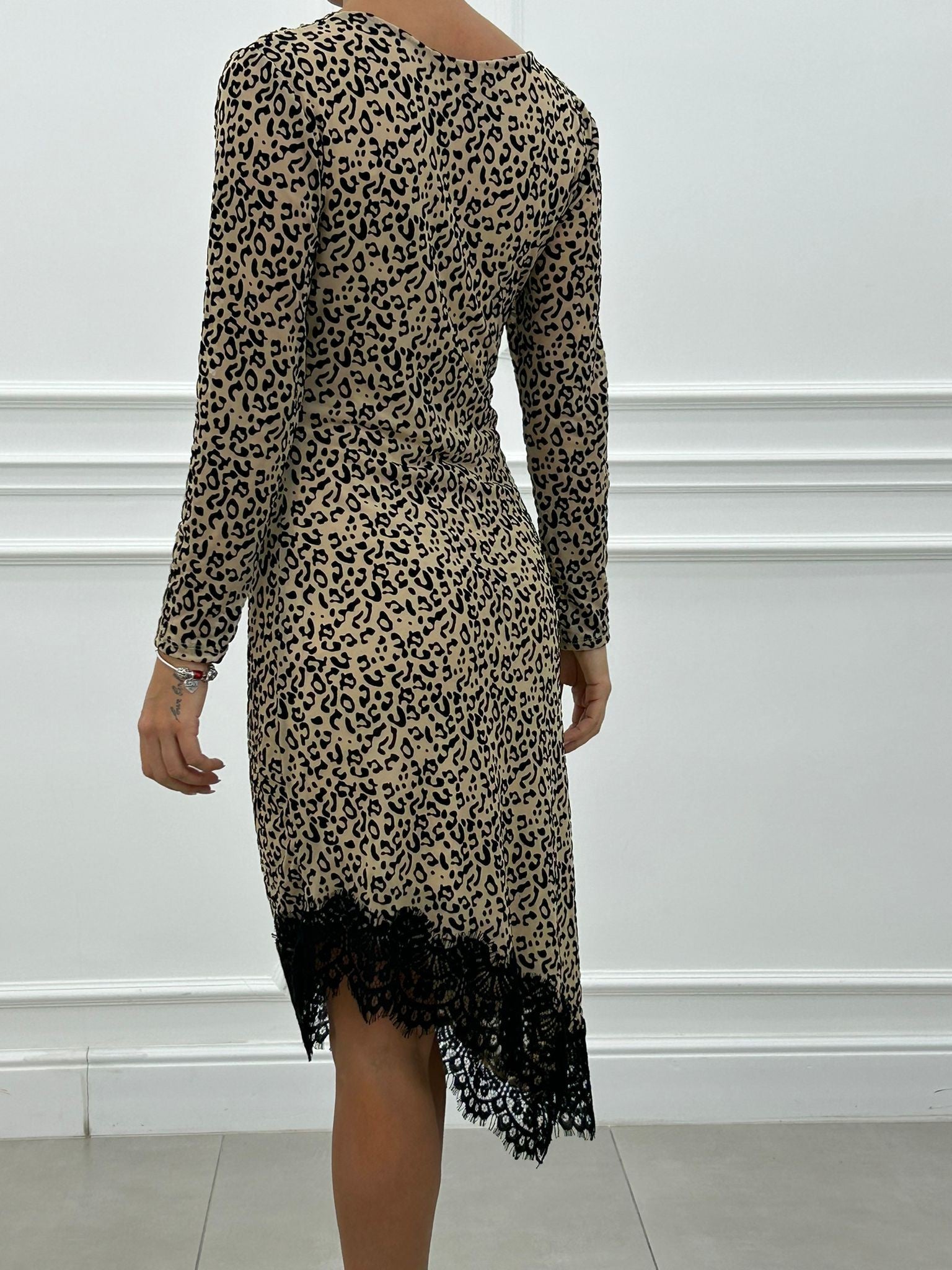 DRESS FLOCCATO-CHIC NEW AI26