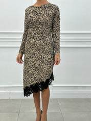 DRESS FLOCCATO-CHIC NEW AI26