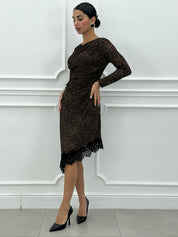 DRESS FLOCCATO-CHIC NEW AI26