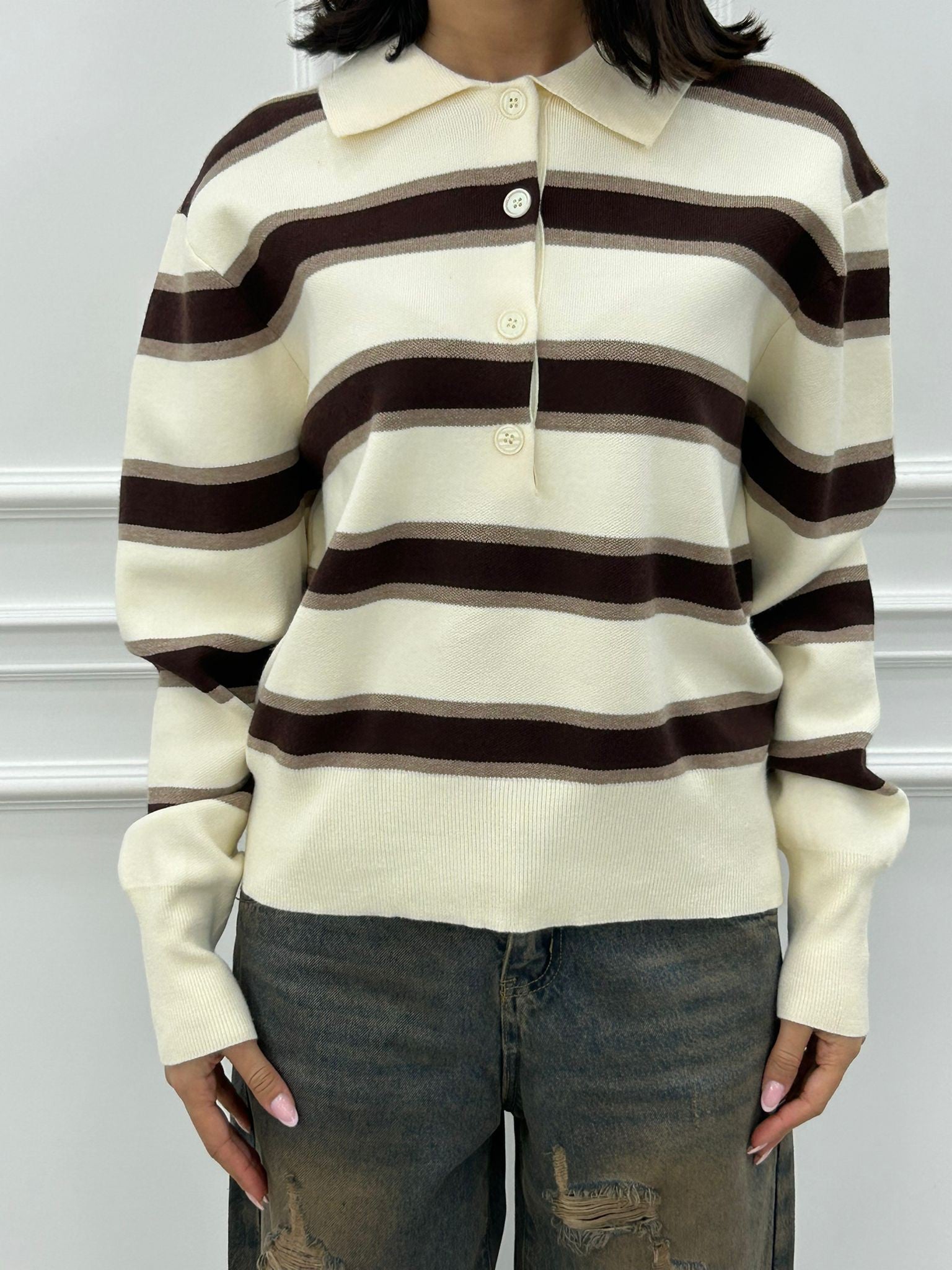 MAGLIONCINO  EASY STRIPE NEW AI26