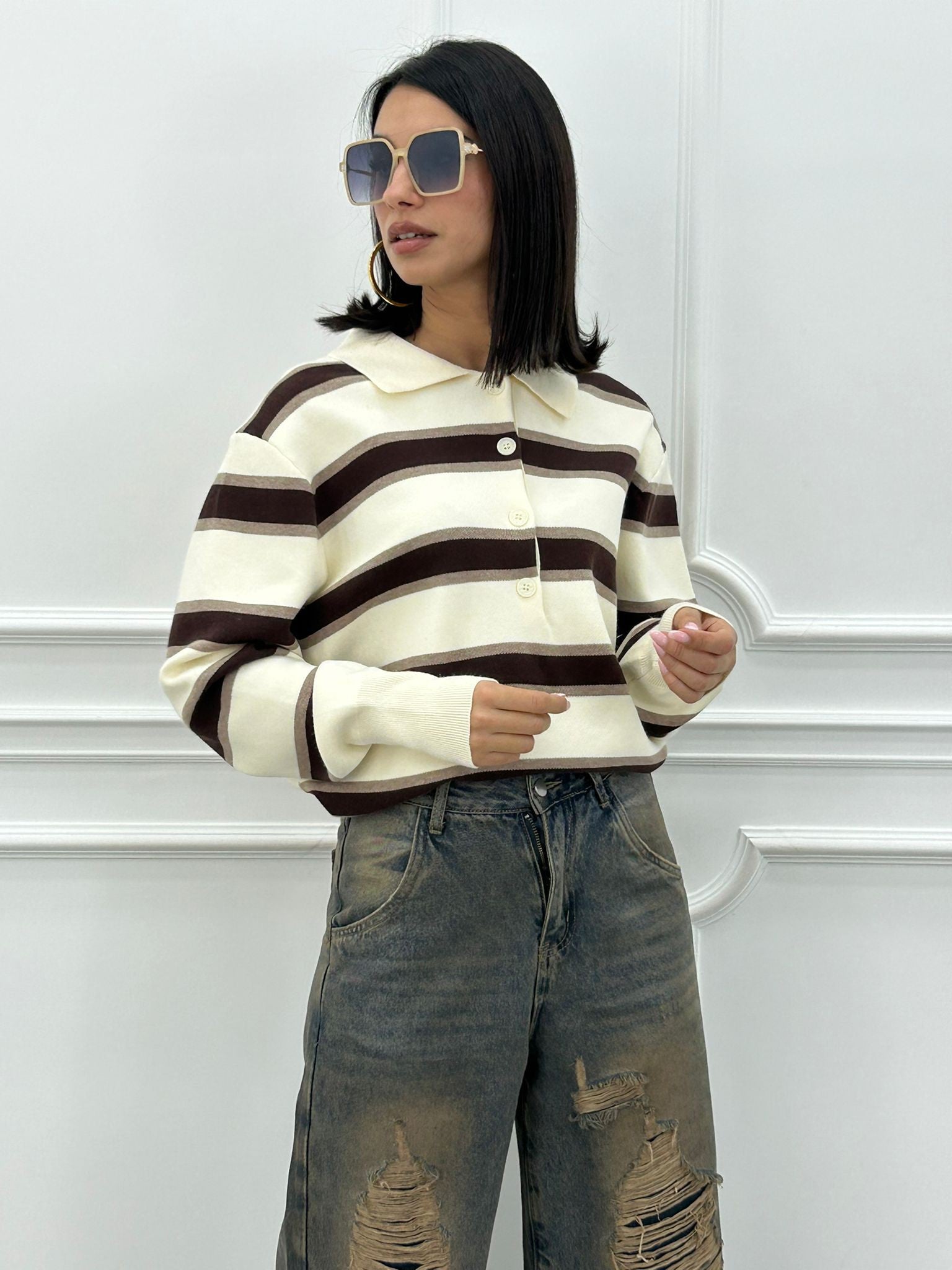 MAGLIONCINO  EASY STRIPE NEW AI26