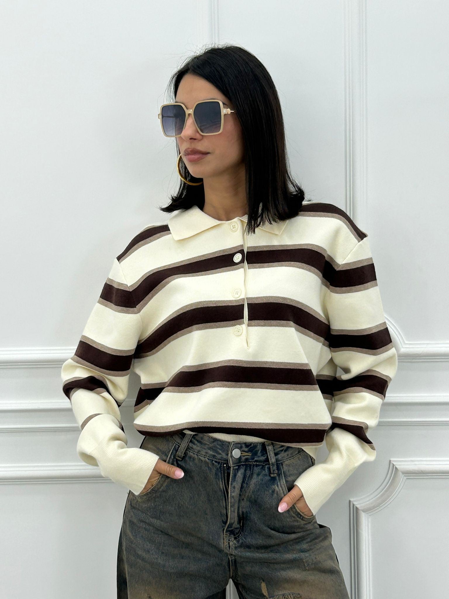 MAGLIONCINO  EASY STRIPE NEW AI26