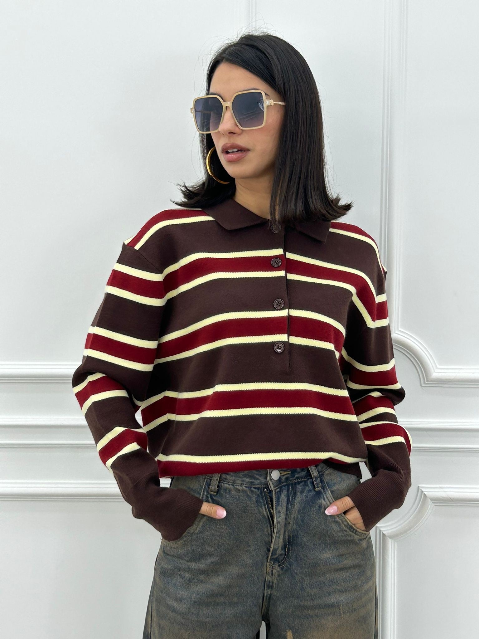 MAGLIONCINO  EASY STRIPE NEW AI26