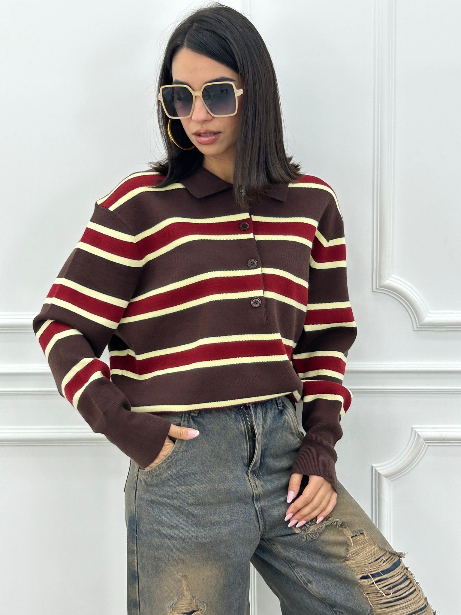 MAGLIONCINO  EASY STRIPE NEW AI26