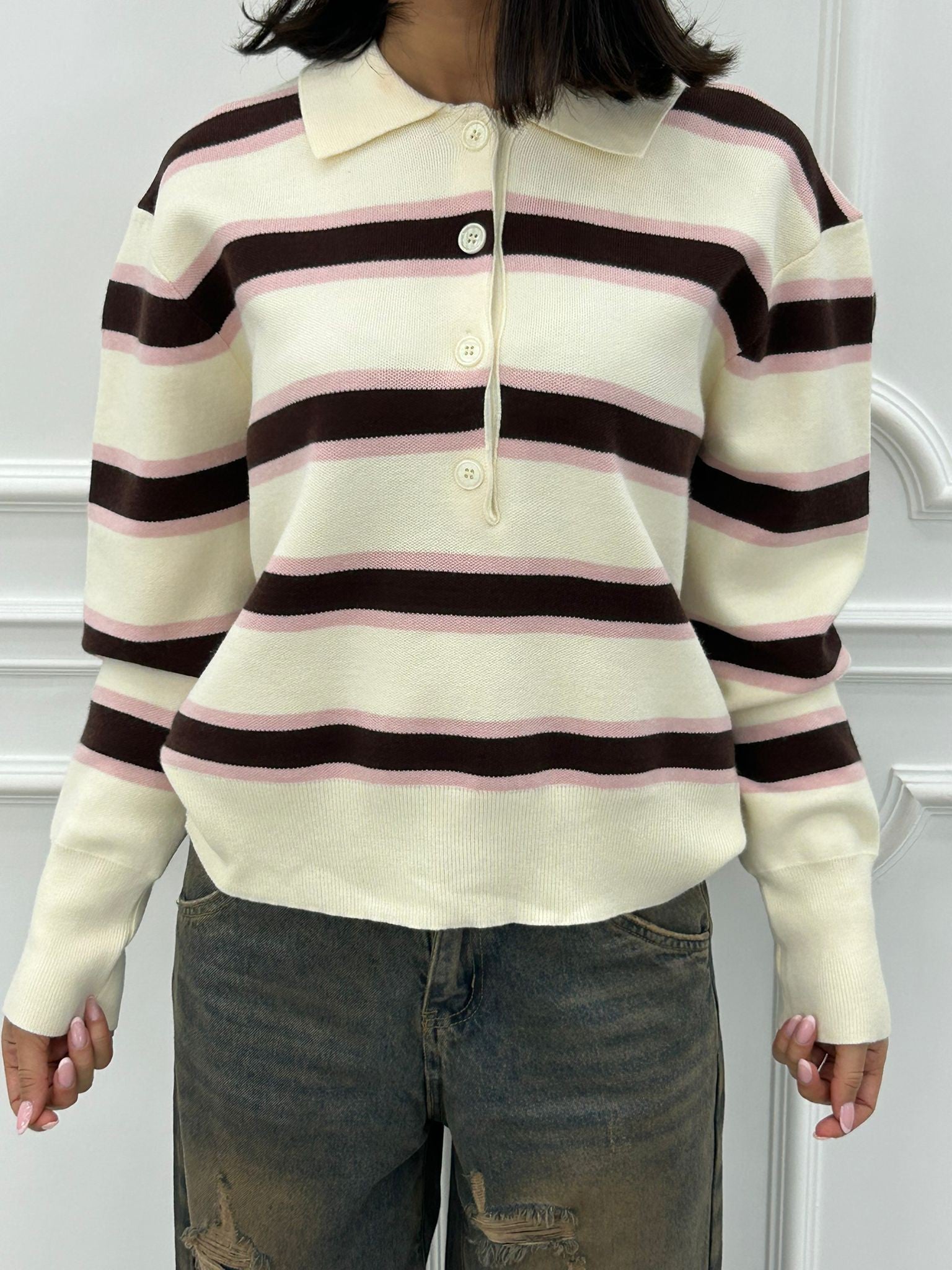 MAGLIONCINO  EASY STRIPE NEW AI26