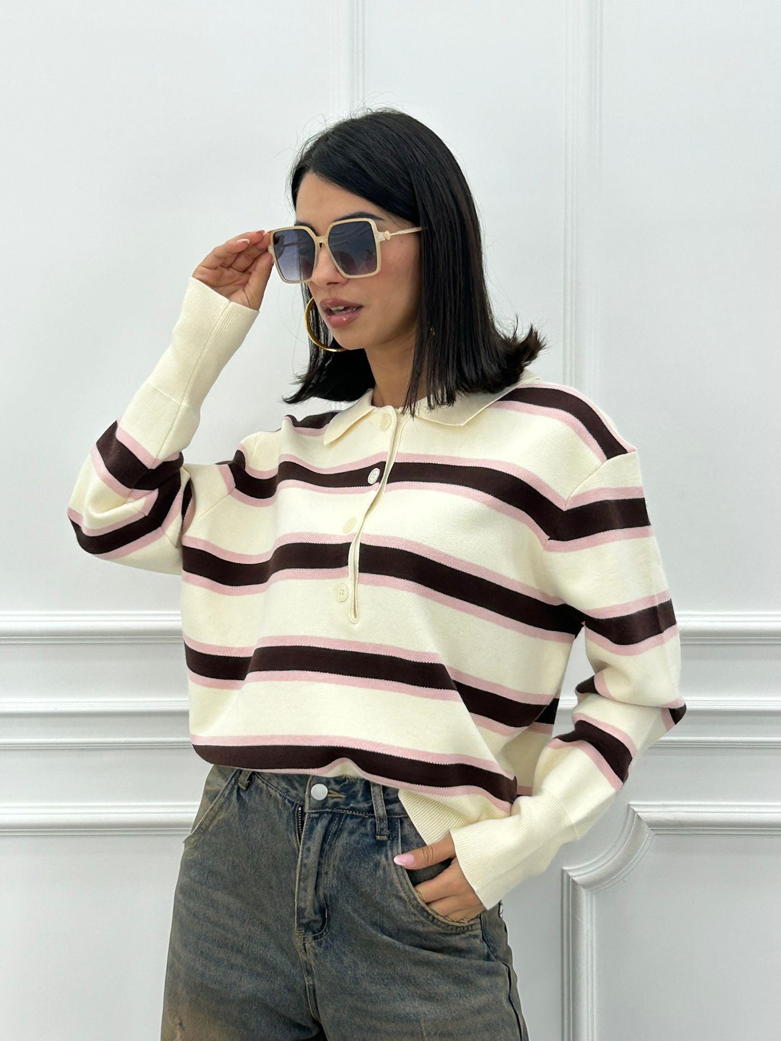 MAGLIONCINO  EASY STRIPE NEW AI26