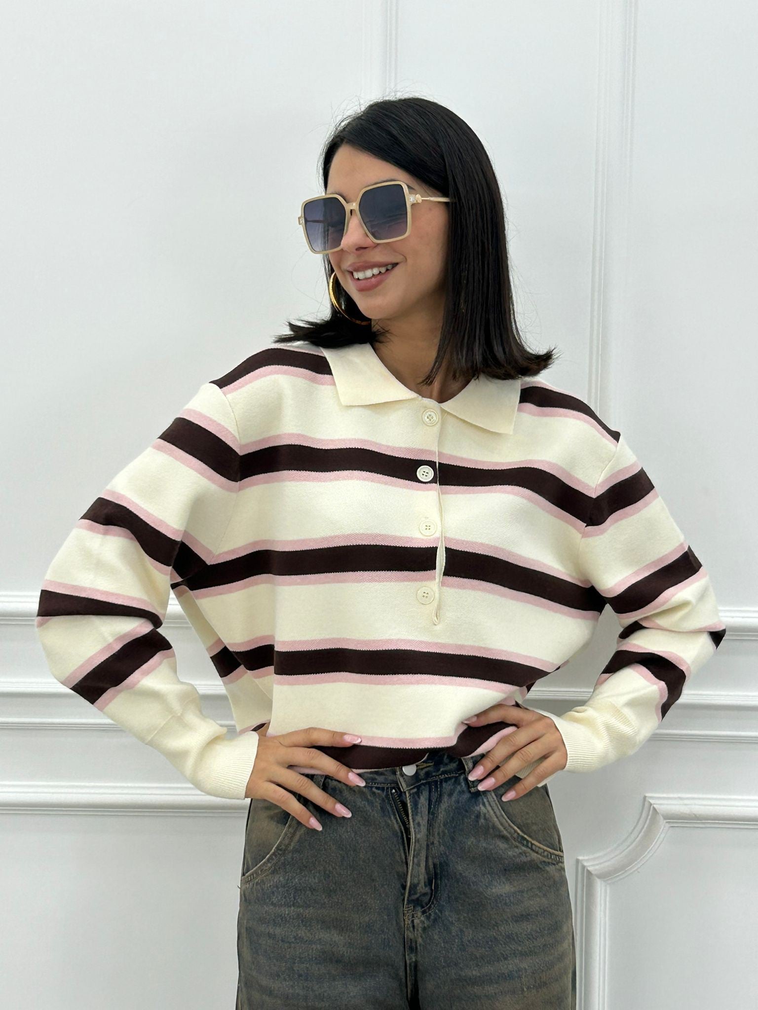 MAGLIONCINO  EASY STRIPE NEW AI26