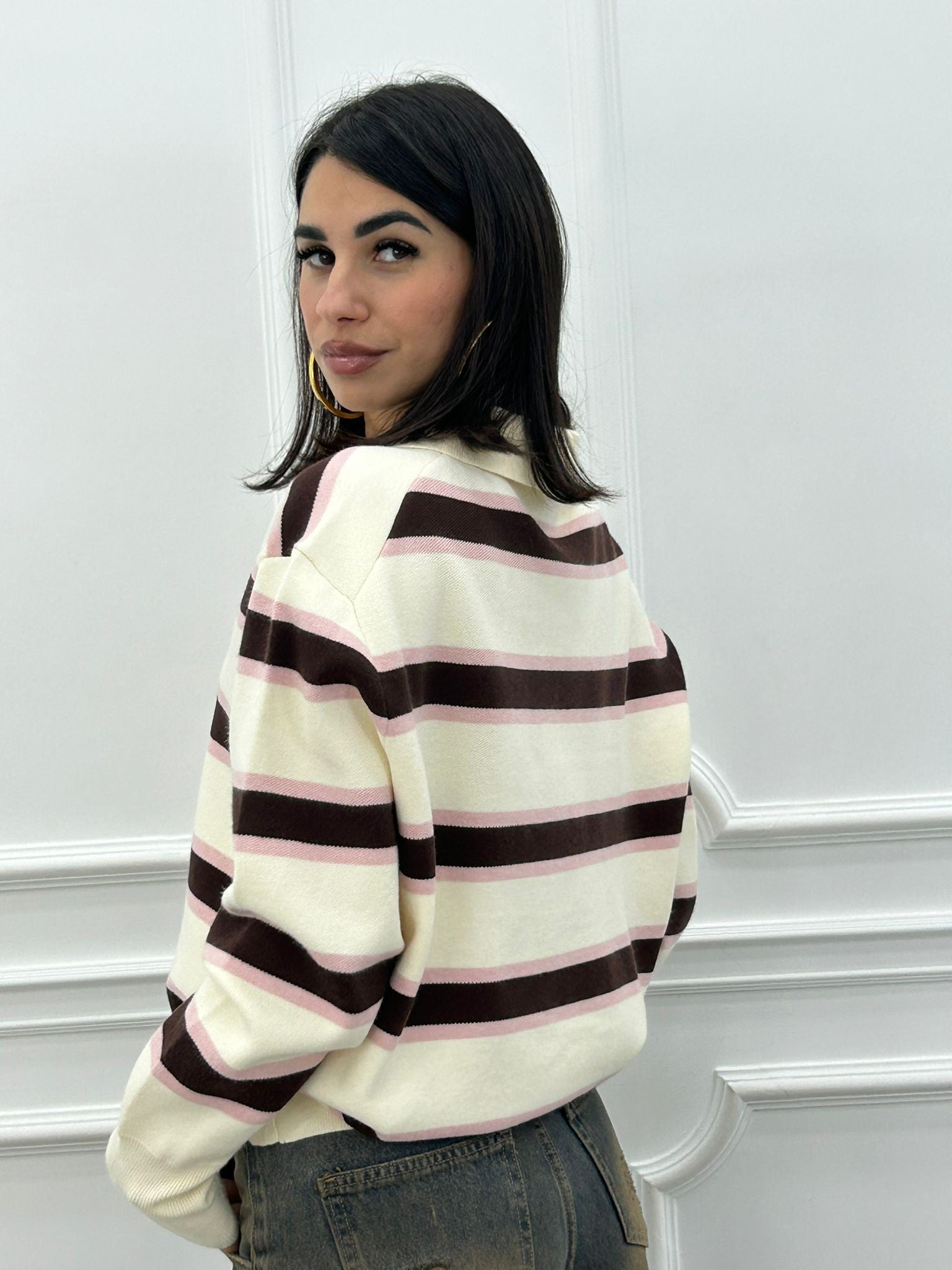 MAGLIONCINO  EASY STRIPE NEW AI26