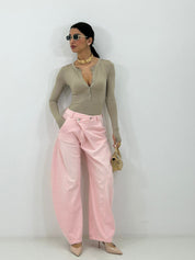JEANS BUBBLE PINK NEW P/E26