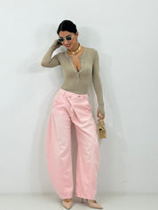 JEANS BUBBLE PINK NEW P/E26