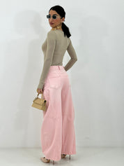 JEANS BUBBLE PINK NEW P/E26