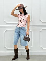 BERMUDA CRYSTAL DENIM NEW PE/26