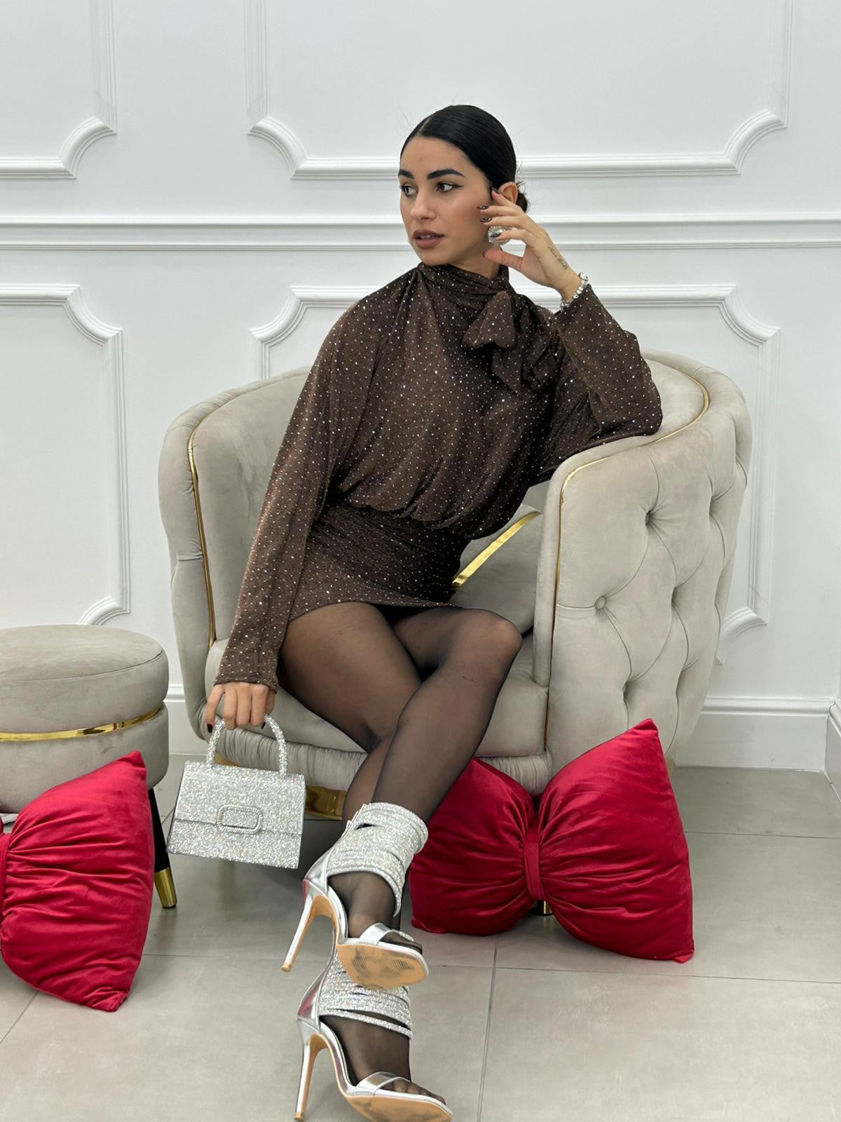 MINI DRESS SHINE NEW AI26