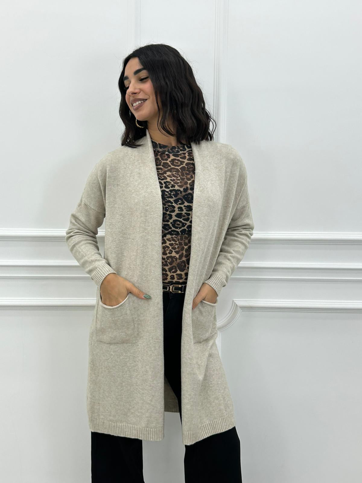 MAXI CARDIGAN COZY LONG NEW AI26
