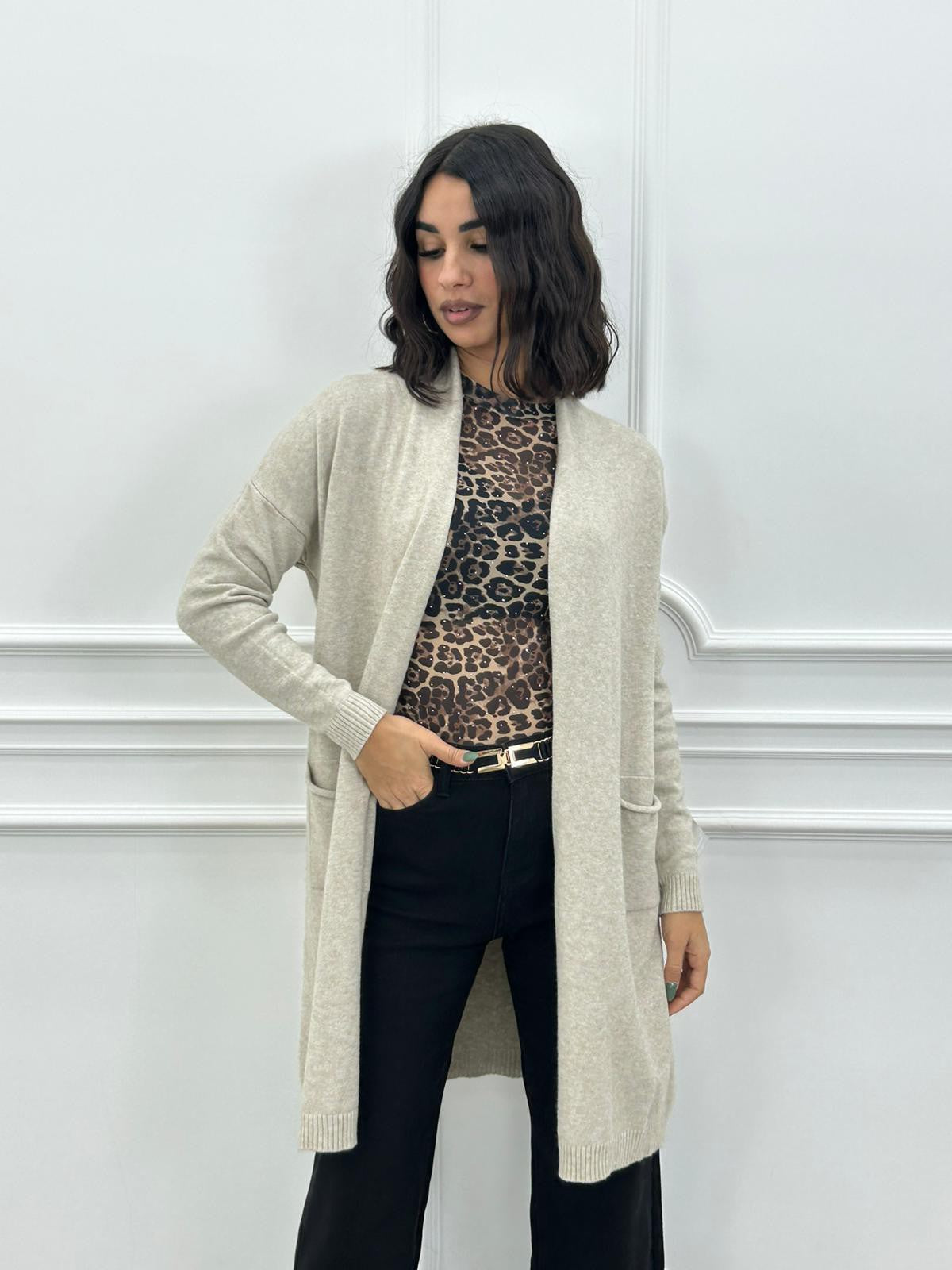 MAXI CARDIGAN COZY LONG NEW AI26