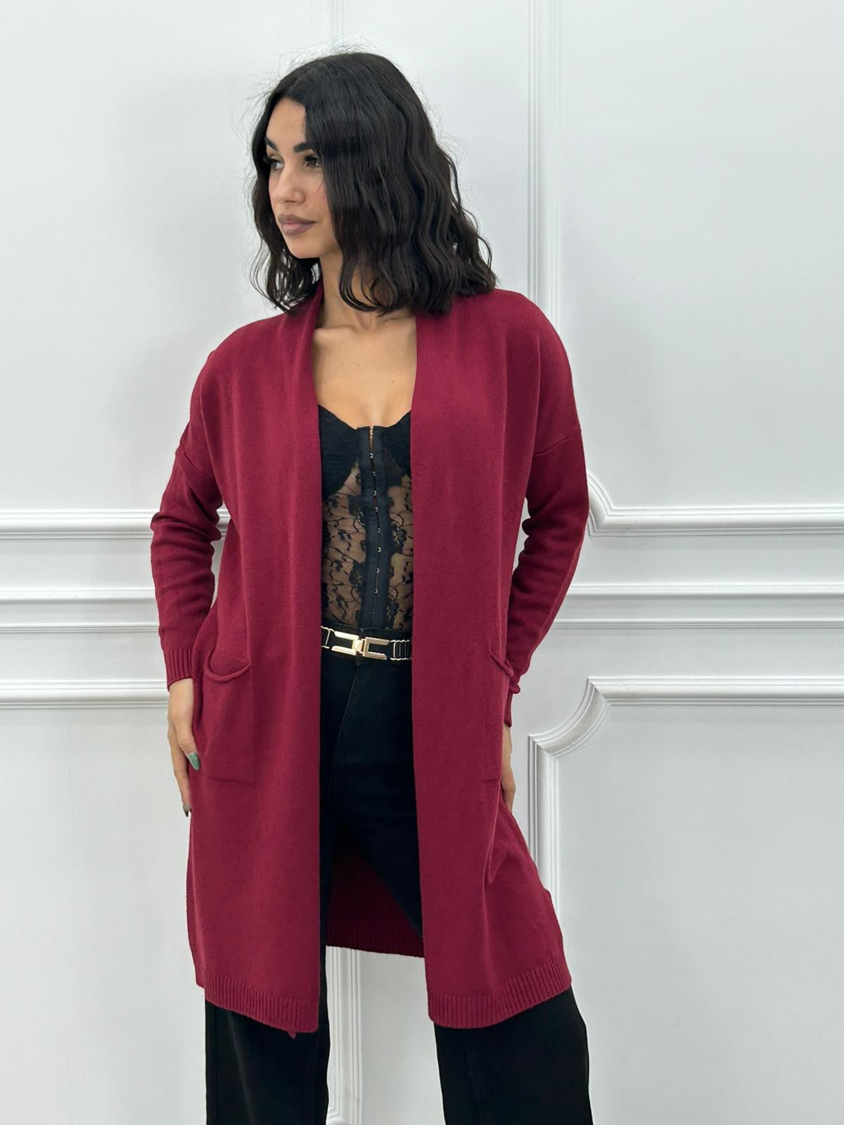 MAXI CARDIGAN COZY LONG NEW AI26
