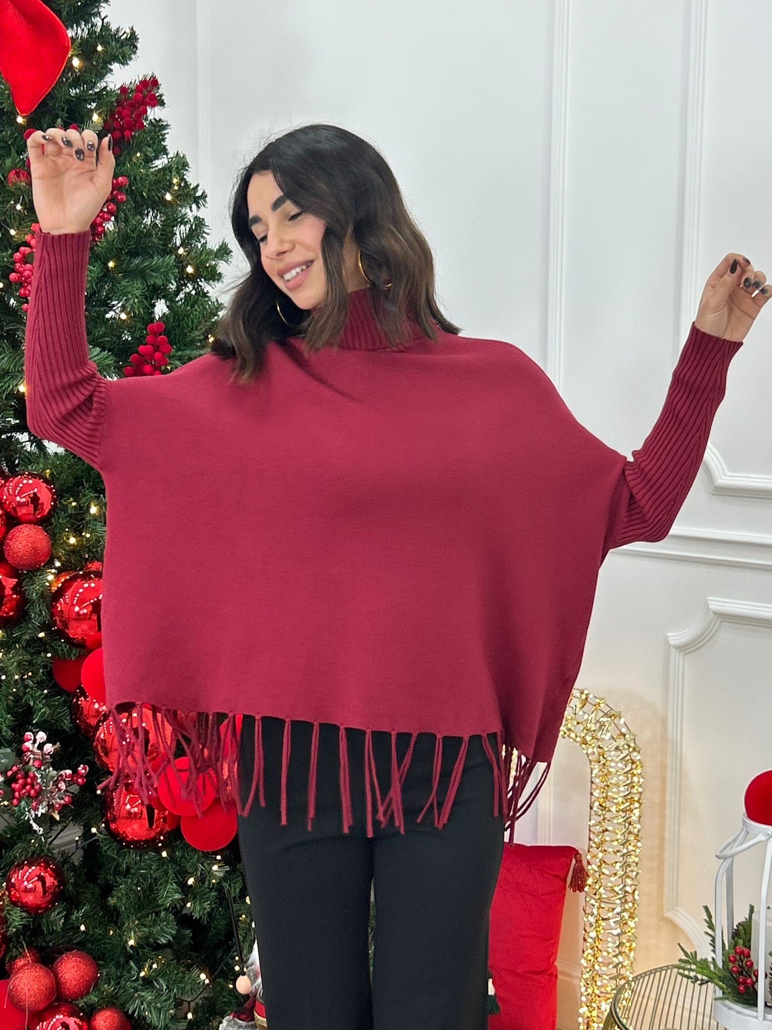 MAGLIA CON FRANGE NEW AI26