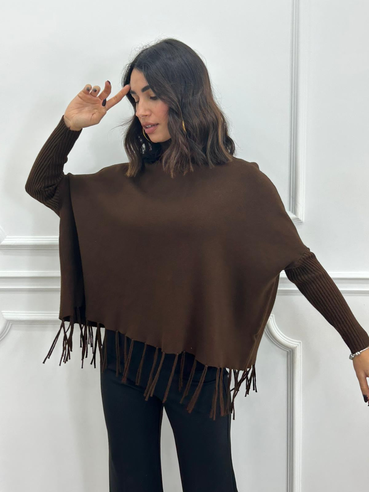 MAGLIA CON FRANGE NEW AI26