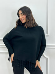 MAGLIA CON FRANGE NEW AI26