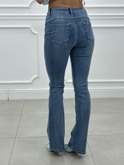 JEANS FLARE SOFT WASH NEW PE/26
