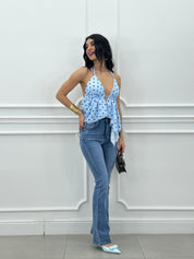 JEANS FLARE SOFT WASH NEW PE/26