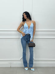 JEANS FLARE SOFT WASH NEW PE/26
