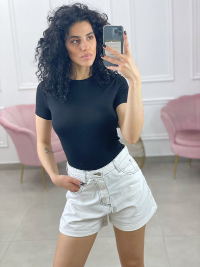 SHORTS CON CUCITURE  E79N
