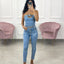 JEANS EFFETTO SATINATO