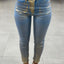 JEANS EFFETTO SATINATO