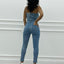 JEANS EFFETTO SATINATO