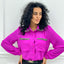 CAMICIA GEORGETTE CON TASCHINI