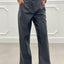 PANTALONE PALAZZO EFFETTO METALLIZZATO