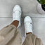 SNEAKERS ECOPELLE E CAMOSCIO